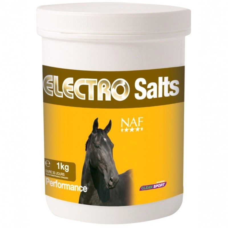 Electrolytes en poudre cheval Electro Salts - Naf