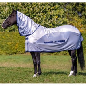 Chemise anti-mouche cheval imperméable avec couvre-cou Buzz-off Rain - Bucas